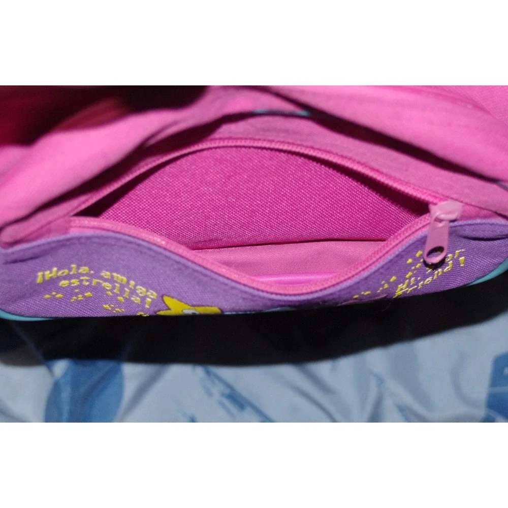 Vtg Y2K Dora the Explorer‎ Backpack RARE HTF Felt Hair Excellent 2004 VGUC